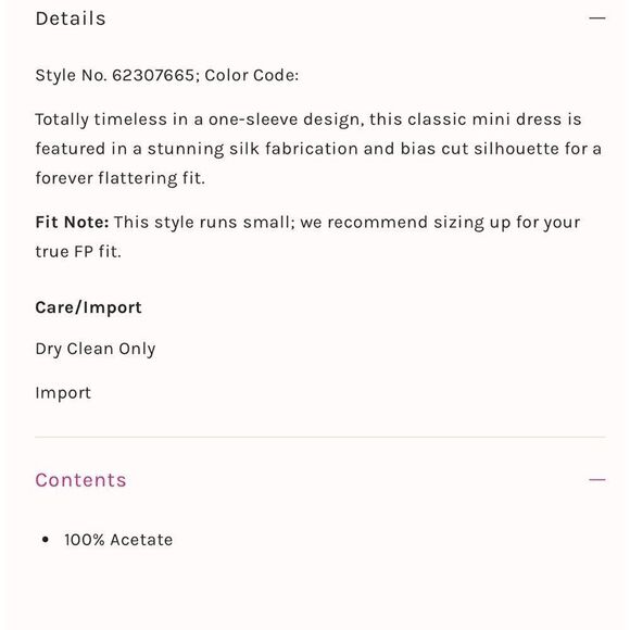 Free People Running Water One-Shoulder Dress - Picture 4 of 8